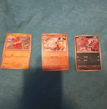 Pokemon TCG - 3 karty Scarlet&Violet