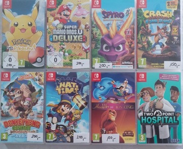 Nintendo switch  nowe gry razem lub osobno