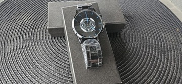 Zegarek Czarno-Niebieski