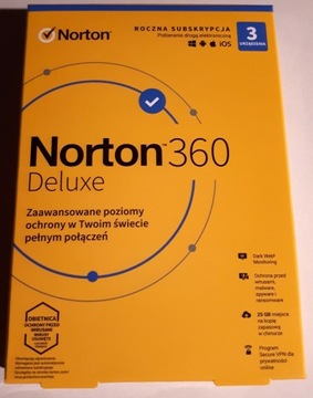 Licencja "Norton 360 Deluxe" 12 miesięcy