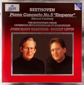 Beethoven / Piano Concerto 5 / Levin , Gardiner ARCHIV