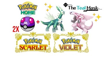 Pokemon Scarlet|Violet - Shiny Dialga Palkia