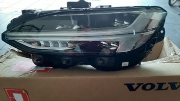 Volvo S90  V90 Lampa Lewa Full Beam Active Led