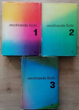 Encyklopedia fizyki komplet T1,2,3 1972-1974