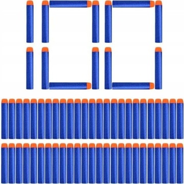 100 Strzałek do wyrzutni nerf n-strike