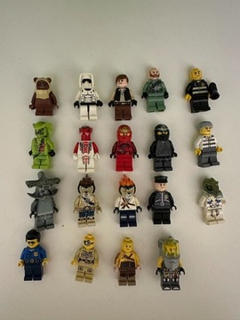 Figurki lego star wars ninjago itp