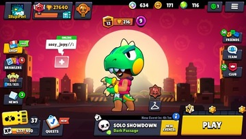 KONTO BRAWL STARS | 27640 PUCHARÓW | 60 POSTACI