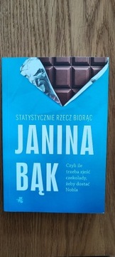 Książka "Statystycznie rzecz biorąc" Janina Bąk