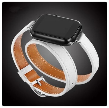 Damski pasek do iWatch iWatcha Apple 45 mm biały