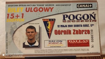 Pogoń Szczecin - Górnik Zabrze 2001