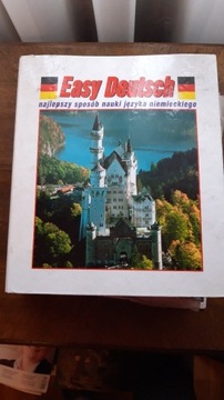 Kasety i książka do nauki niemieckiego