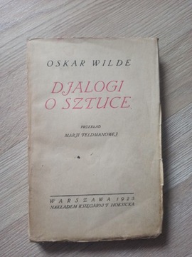 Dyalogi o sztuce Oscar Wilde