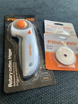 Fiskars Nóż krążkowy 45mm + dwa dodatkowe ostrza