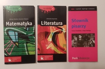 literatura słownik pisarzy matematyka na skróty