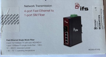 Network Transmission MC250-4T/1FS