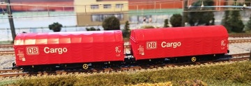 Wagony plandekowe DB Cargo Kuehn 2 szuki