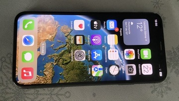 iPhone X 256gb , bateria 100%, czarny