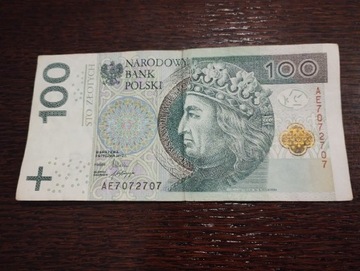 Banknot 100 złotych 