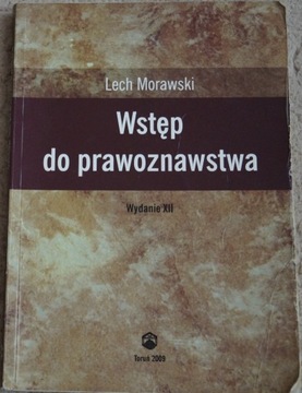 WSTĘP DO PRAWOZNAWSTWA