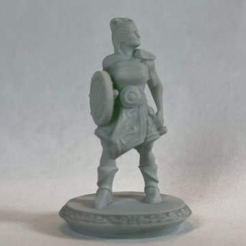 Figurka Barbarzyńca Kobieta Druk 3D 32 MM Żywica