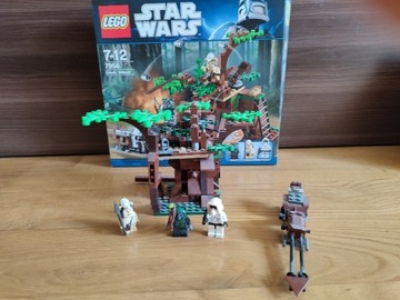 Zestaw LEGO star wars 7956 evok attack