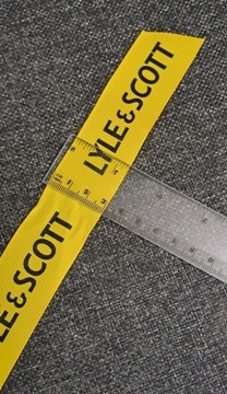 Wstążka  Lyle&Scott  dł. 3m szr. 3cm