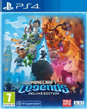 MINECRAFT LEGENDS DELUXE EDITION PL PS4 NOWA