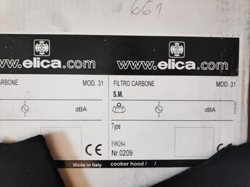 Filtr węglowy Elica F00264 MOD.31