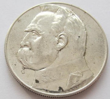 10 złotych Piłsudski 1935 r. (1) Ag oryginał