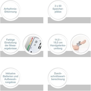 Sanitas SBC 15 Sfigmomanometr na Nadgarstek