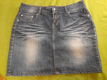 Spódniczka mini jeans 3xl