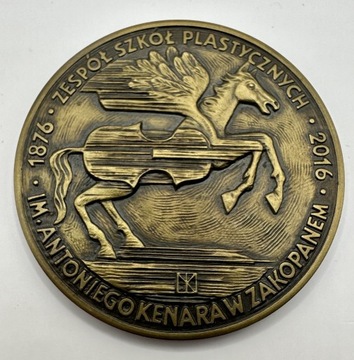 Medal Szkoła Snycerska Zakopane 140 lat Antoni Kenar