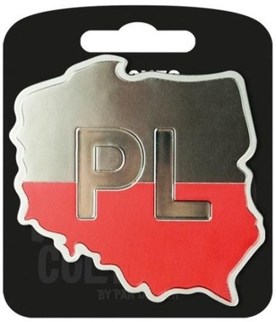 Magnes I love Poland Polska _na lodówkę