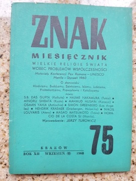 Znak miesięcznik nr75 Religie wobec współczesności