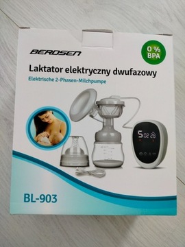 Laktator elektryczny, dwufazowy  