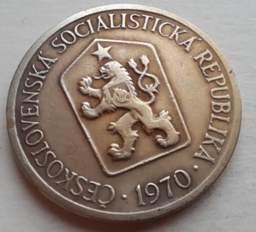 Czechosłowacja, 1  Korona, 1970