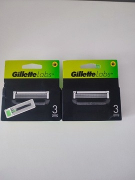 Ostrza Gillette Labs - 6sztuk -Orginalne