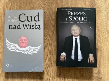 Dwie książki Prezes i Spółki i Cud nad Wisłą