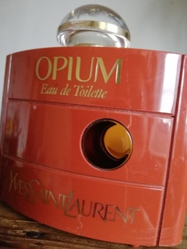 Opium Yves Saint Laurent Vintage splash lata 1980 