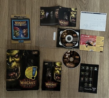 WARCRAFT III 3 BIG BOX KOLEKCJONERSKA PL PUDEŁKOWA CD PROJEKT !!!
