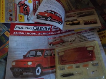 Fiat 126p Syrena  + Warszawa  zestaw  dla model