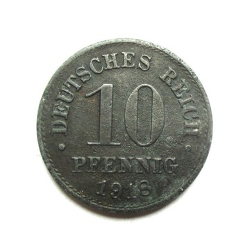 10 Pfennig 1918 r. (cynk) Niemcy