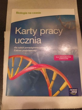 BIOLOGIA NA CZASIE , KARTY PRACY UCZNIA 