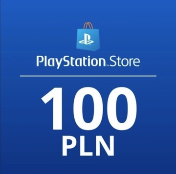 PLAYSTATION NETWORK 100 PLN ZŁ PSN KOD PS4 PS5