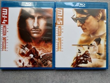 Mission Impossible 4 i 5 (Bluray)