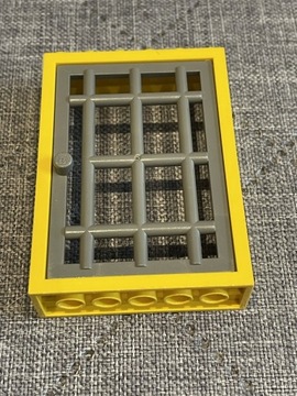 Drzwi 2x6x7 Lego old light grey yellow 4071 4611