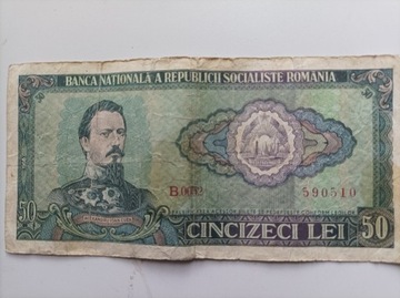 50 Lei Rumunia 1966 rok