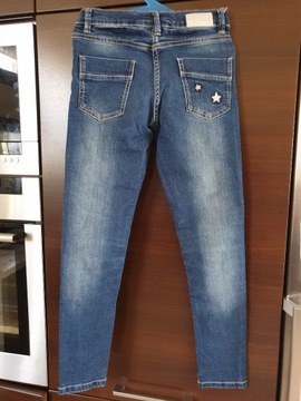 Dziewczęce spodnie jeansy Cool Club roz 140