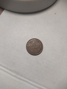 Holandia 1 cent 1917