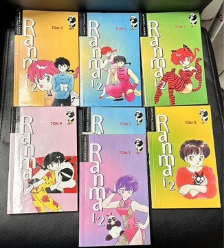 RANMA 1/2 Rumiko Takahashi  tom 1-7